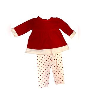 Child of mine girls Christmas outfit